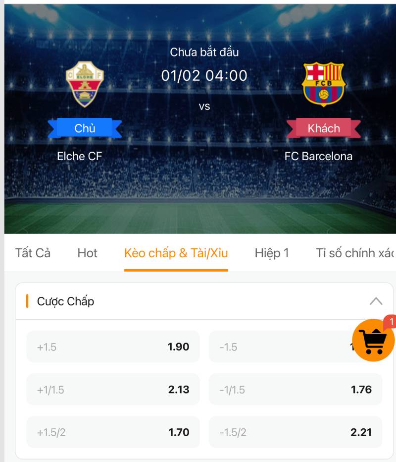 Cách soi kèo tài xỉu La Liga theo dòng trận