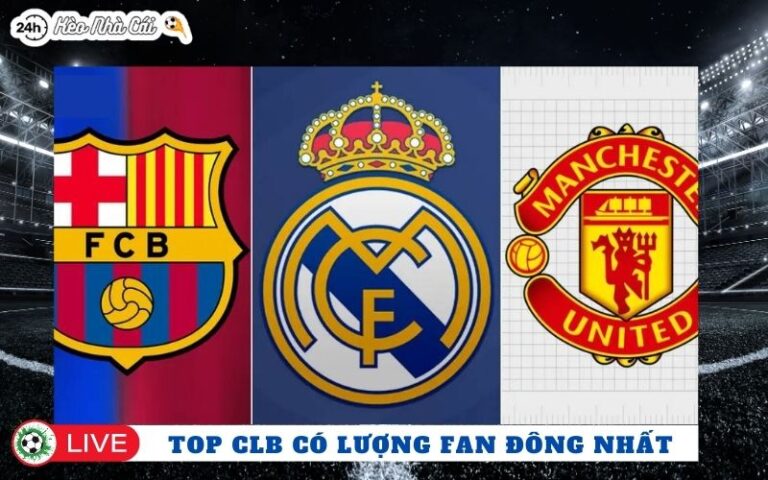 Top CLB Co Luong Fan Dong Nhat Toan Cau