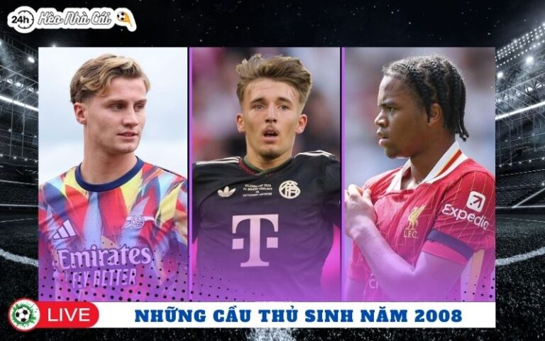Top Những Cầu Thủ Sinh Năm 2008 Đáng Xem Nhất